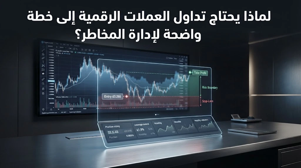 لماذا يحتاج تداول العملات الرقمية إلى خطة واضحة لإدارة المخاطر؟