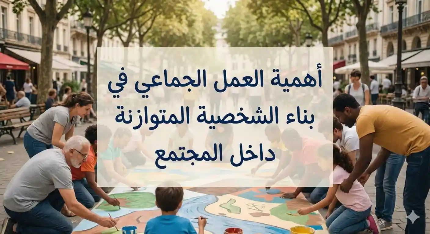 أهمية العمل الجماعي في بناء الشخصية المتوازنة داخل المجتمع