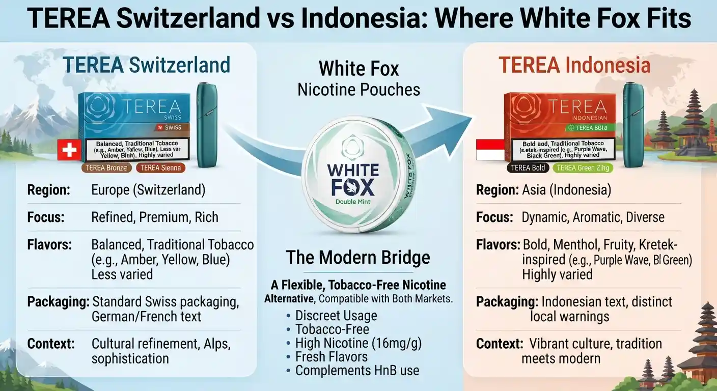 TEREA Switzerland vs Indonesia: Where White Fox Fits